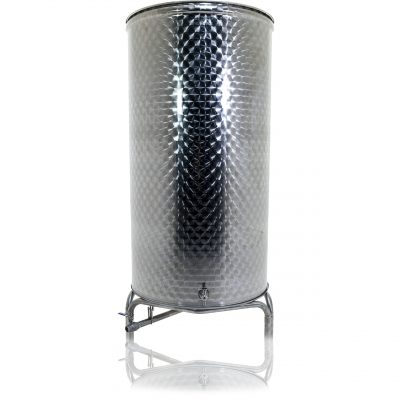 Sansone welded conical stainless steel barrels 750 liters