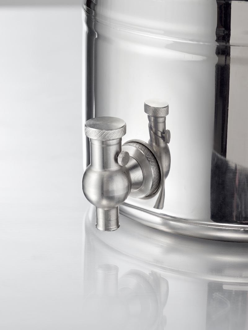 LUCKEG Rubinetto Per Fermentatore In Plastica: Beccuccio Per Secchi Da 2.5 Cm (3 Bianchi + 3 Rossi) Per Vino E Birra Fai Da Te